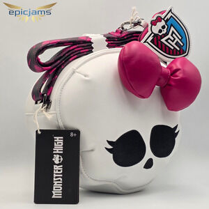 Loungefly Monster High Skullette Figural Crossbody Bag with Coin Bag New